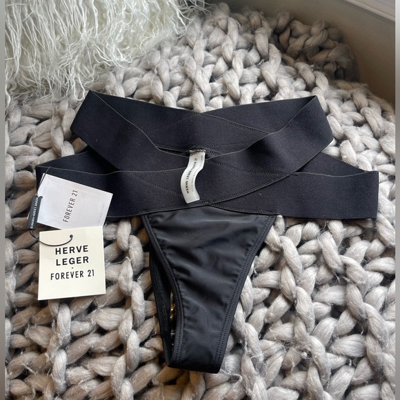 Herve Leger Other - NWT Herve Leger -Forever21 collection -Cutout Bikini Bottoms